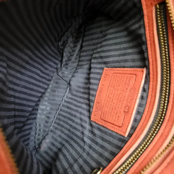 Vintage COACH Tribeca Tote In Copper 4393 - Picture 16 of 16